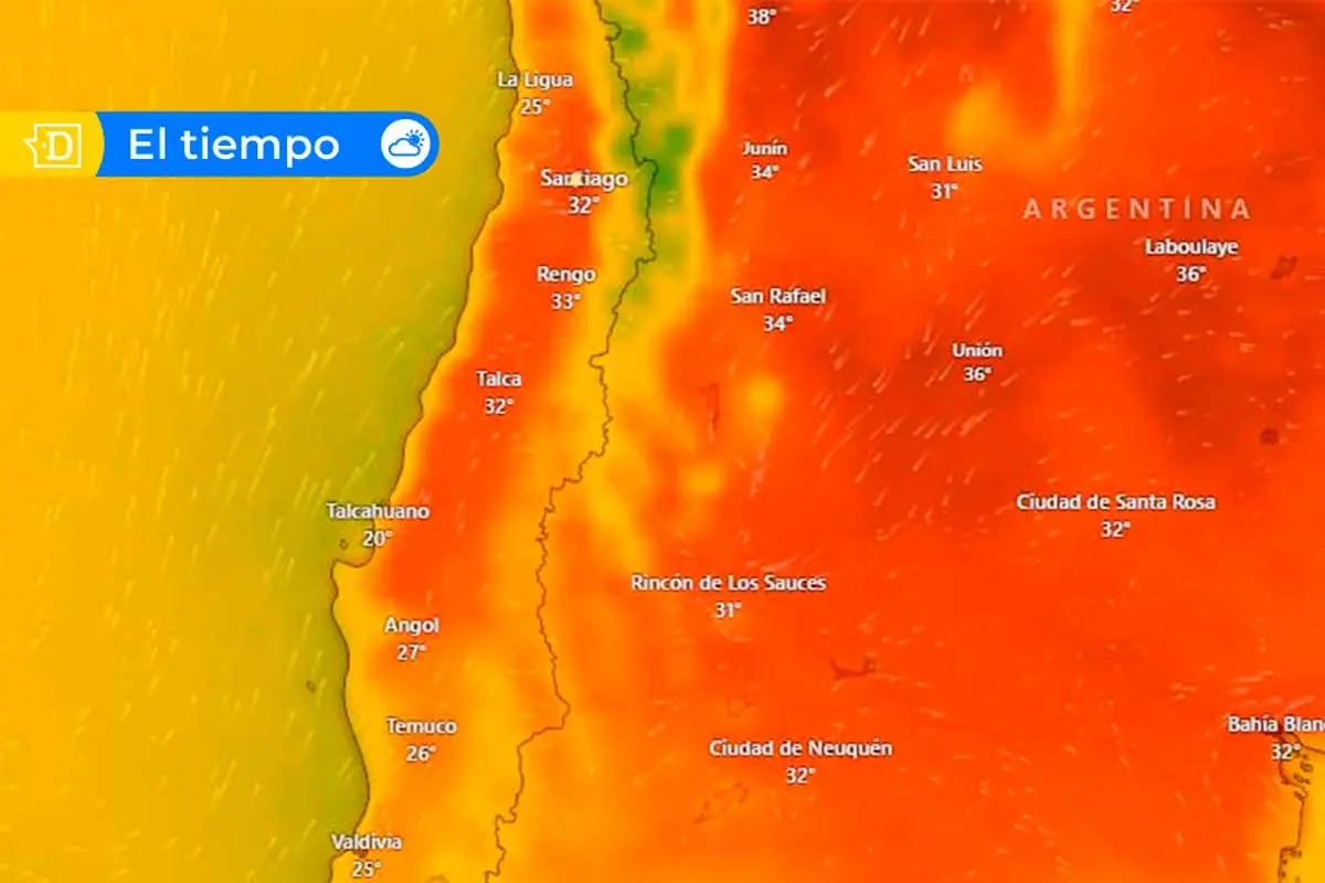 Calor agobiante y fuertes lluvias: Meteored adelanta “contrastes meteorológicos extremos” en Chile