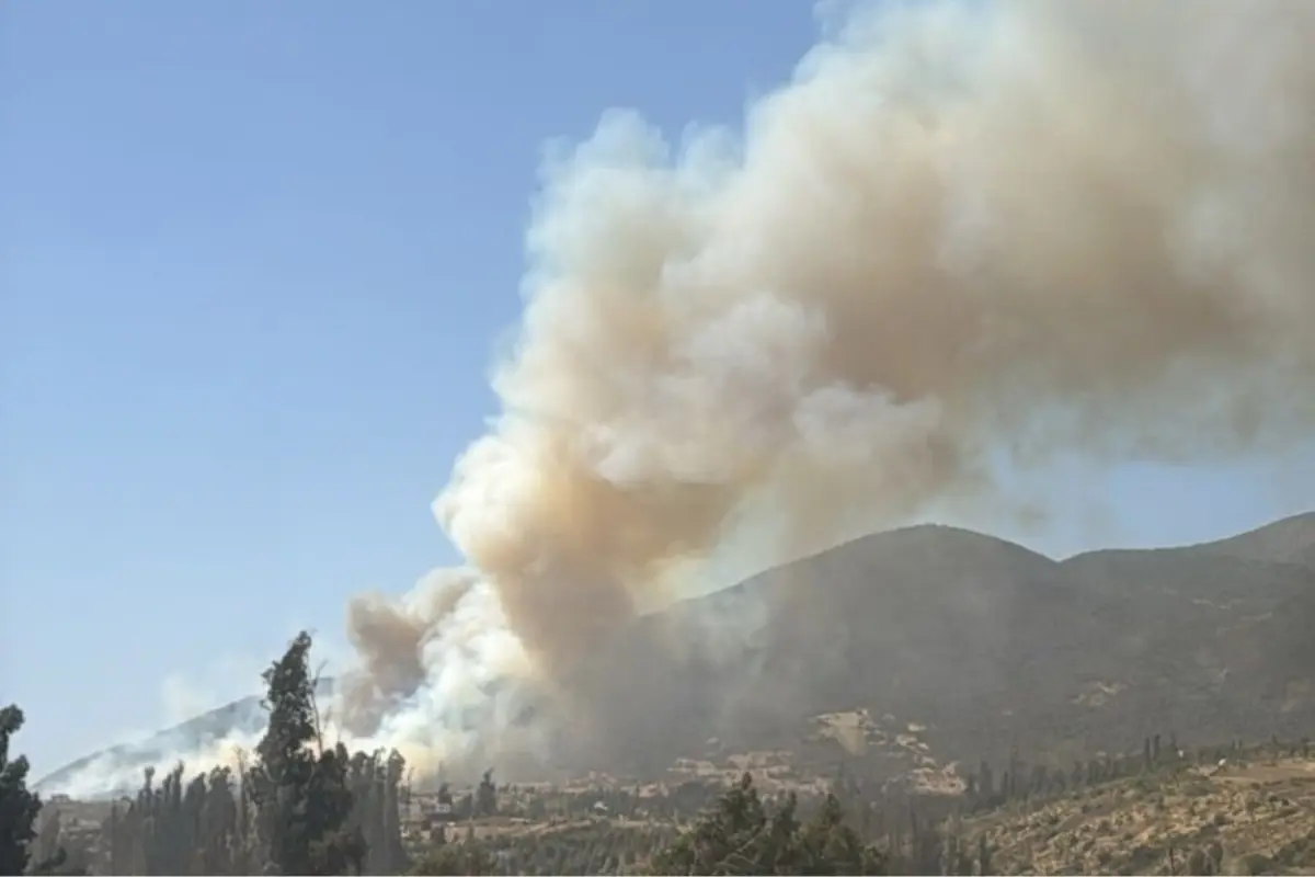 Alerta Roja en Quintero, Quillota y La Ligua por incendios forestales que amenazan a sectores poblados