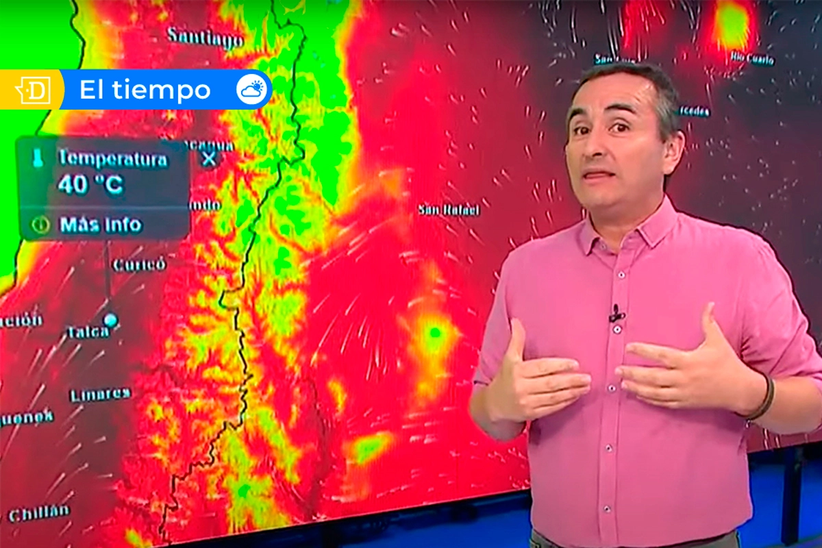 VIDEO| ¿40°C en Santiago este sábado? Alejandro Sepúlveda asegura que “habrá calor extremo y peligroso”