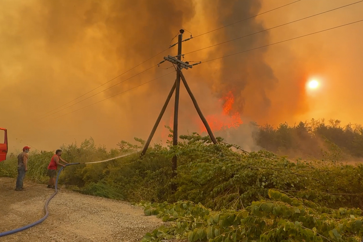 Patagonia argentina amenazada por incendio forestal: Fuego ya arrasó con 28.100 hectáreas