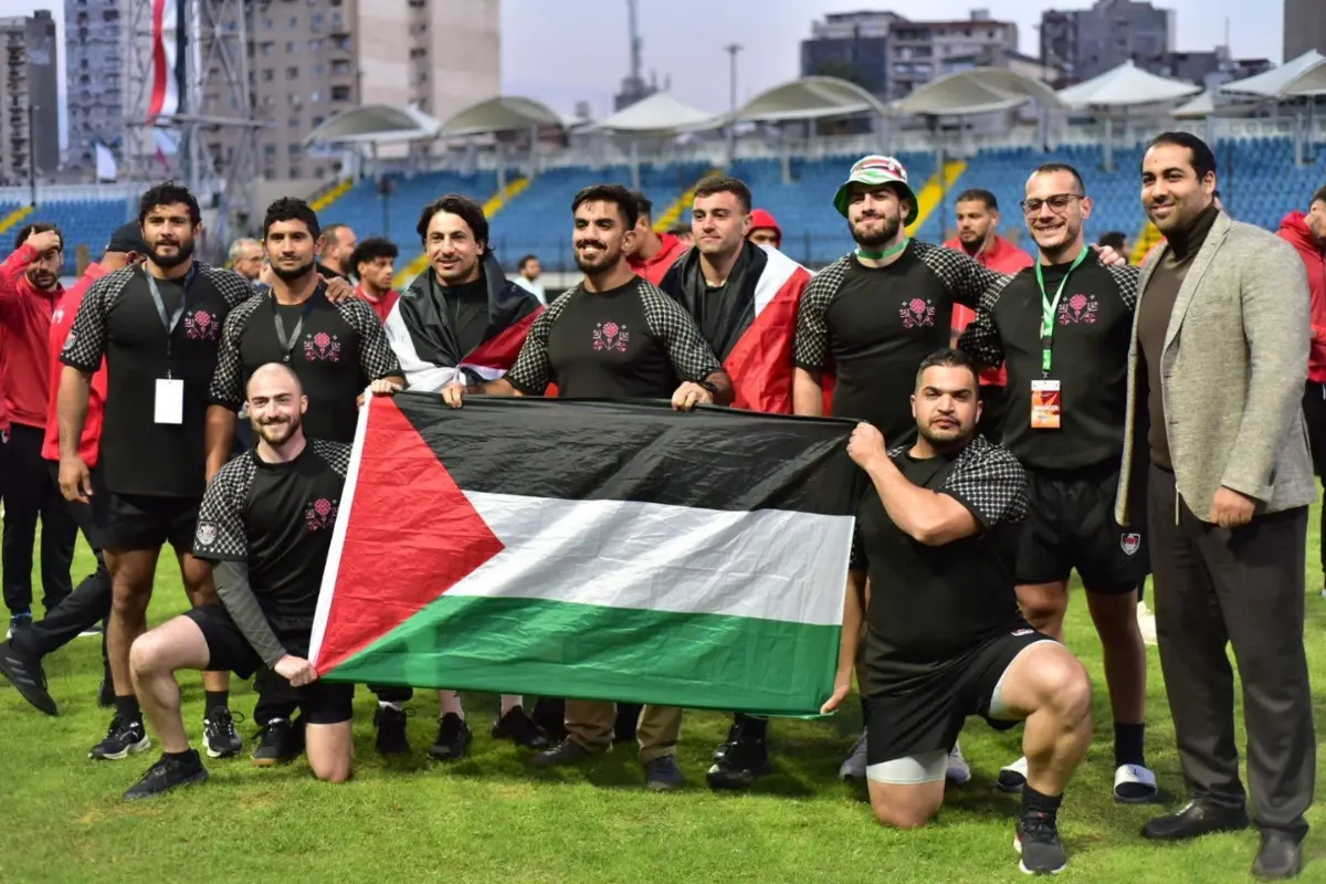 xseleccionados del rugby chileno representaron a Palestina en torneo más importante del mundo árabe