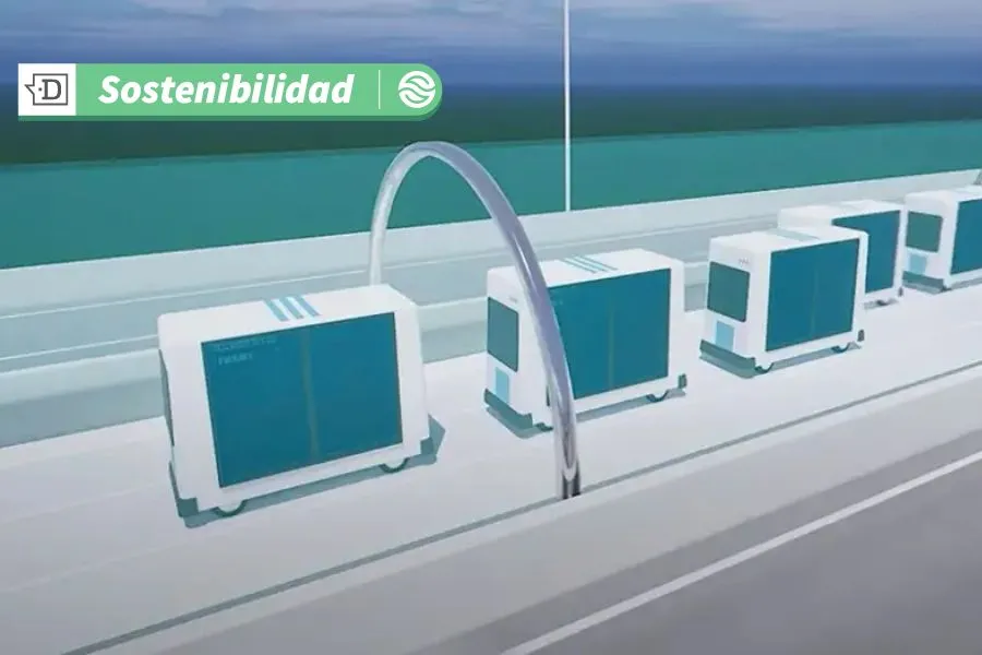 VIDEO| Japón planea construir una banda transportadora gigante entre Tokio y Osaka que reduciría emisiones de carbono