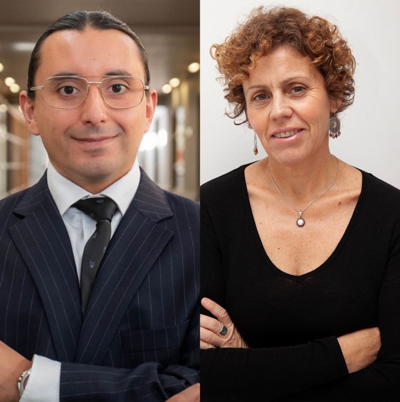 Jorge Aranda y Gabriela Lankin