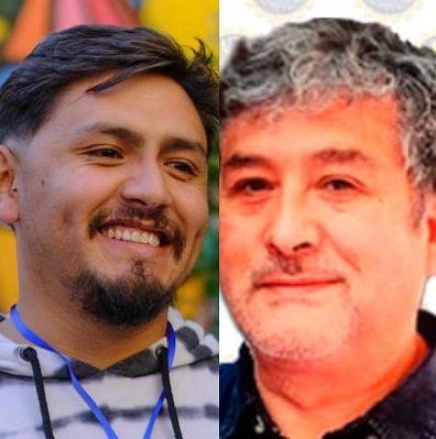 Luis Llaulen y Yury Contreras