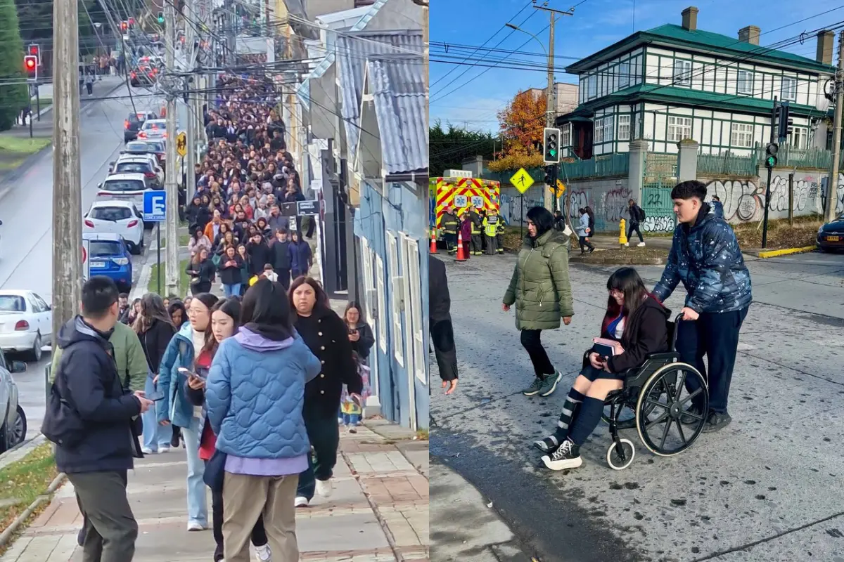 Agitada jornada en Magallanes tras terremoto 7,5: Más de 40 réplicas, evacuaciones y alerta de tsunami