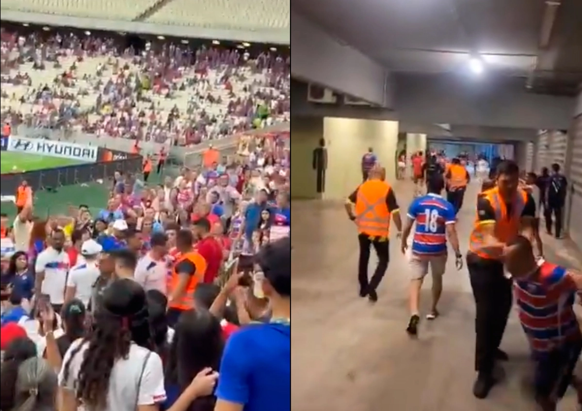 VIDEO| Hinchas de Colo Colo se ponen camiseta de Fortaleza e ingresan a estadio con prohibición: Fueron agredidos