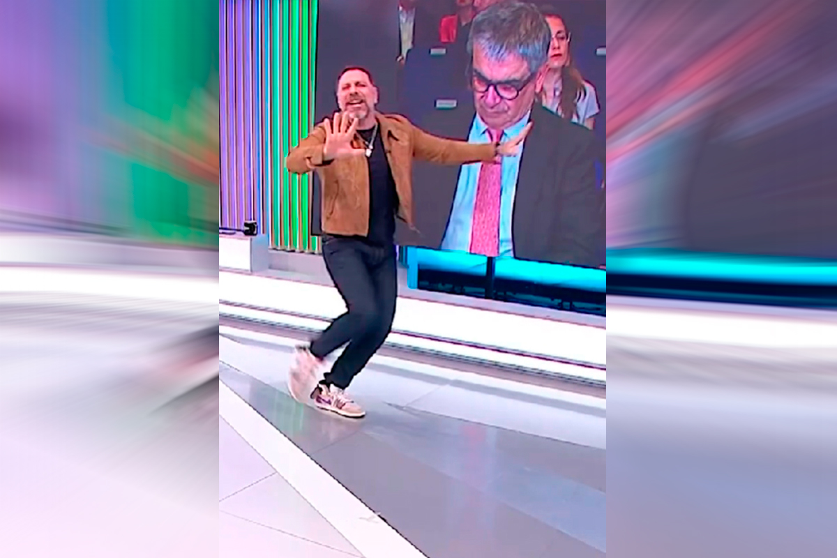 VIDEO| “Andaban así la UDI, los republicanos”: Neme y burlesco baile contra la derecha por relación Tohá-Marcel