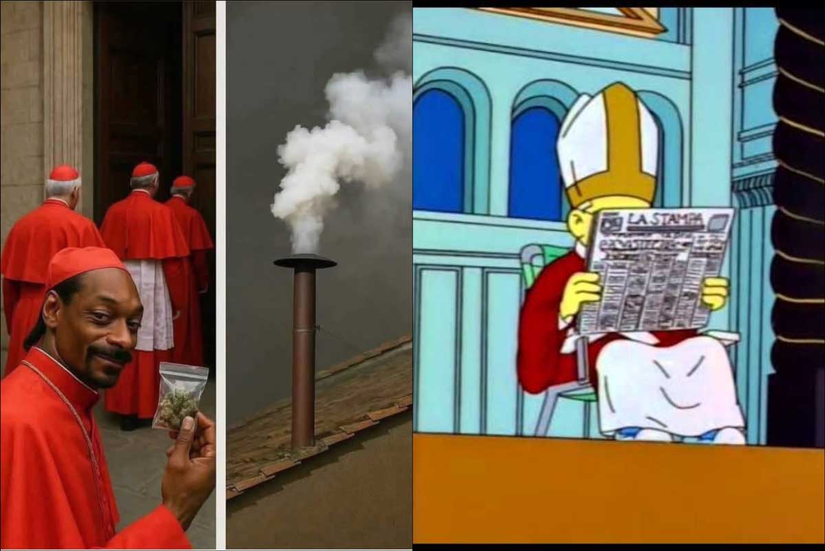 Snoop Dogg y Los Simpson destacan en los hilarantes memes que dejó la elección del papa León XIV