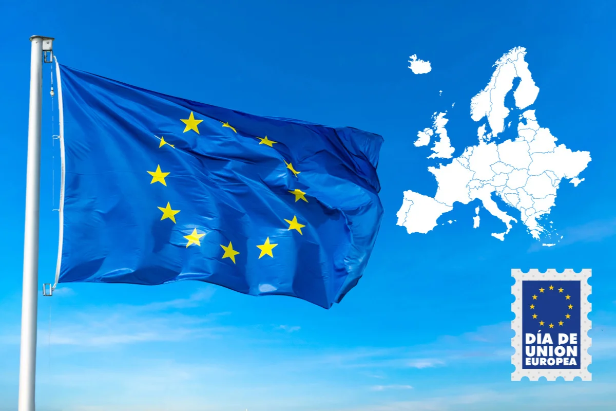 Día de la Unión Europea: 74 años de historia centrada en sostenibilidad, derechos humanos y paz