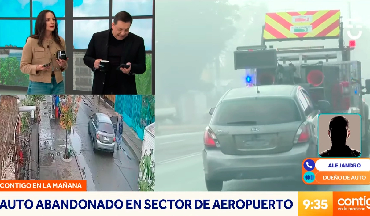 VIDEO| “¿De quién es el auto?”: Despacho policial de matinal de CHV desata sorprendente historia viral de redes