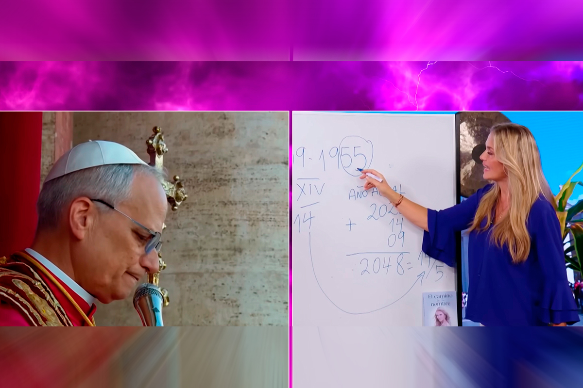 VIDEO| Kenita Larraín aplica numerología tras elección del papa León XIV: “Es el cambio y la transformación”