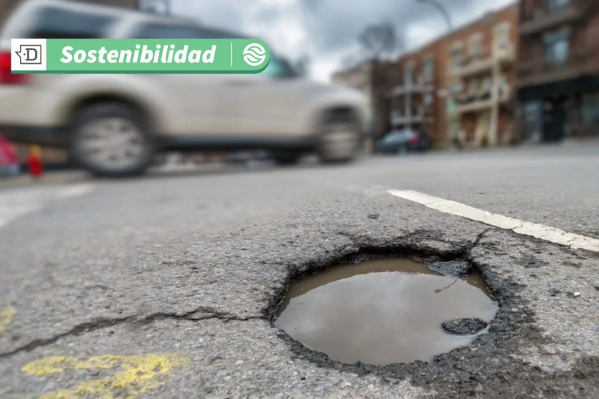 VIDEO| Para evitar las grietas en las calles: Conoce el innovador asfalto que se repara a sí mismo en menos de una hora