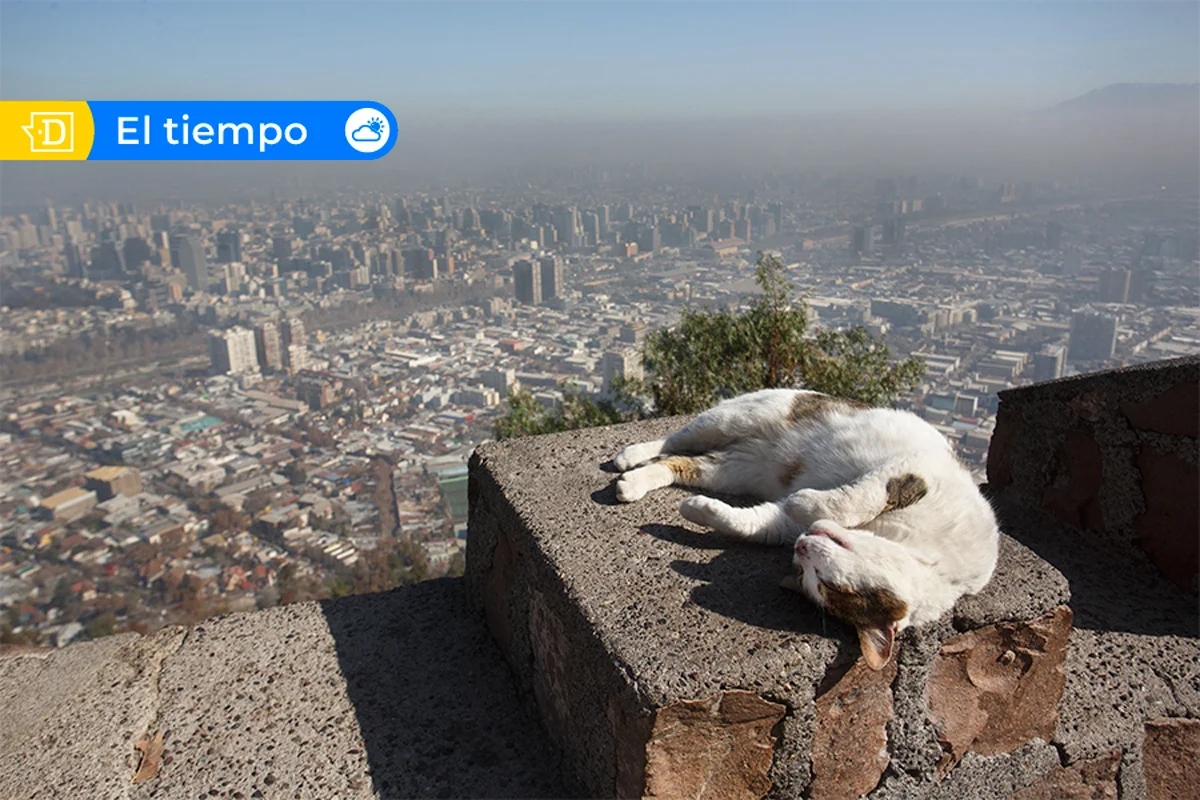 Disfruten el calor: Los casi 30°C de este sábado en Santiago se irán rápidamente