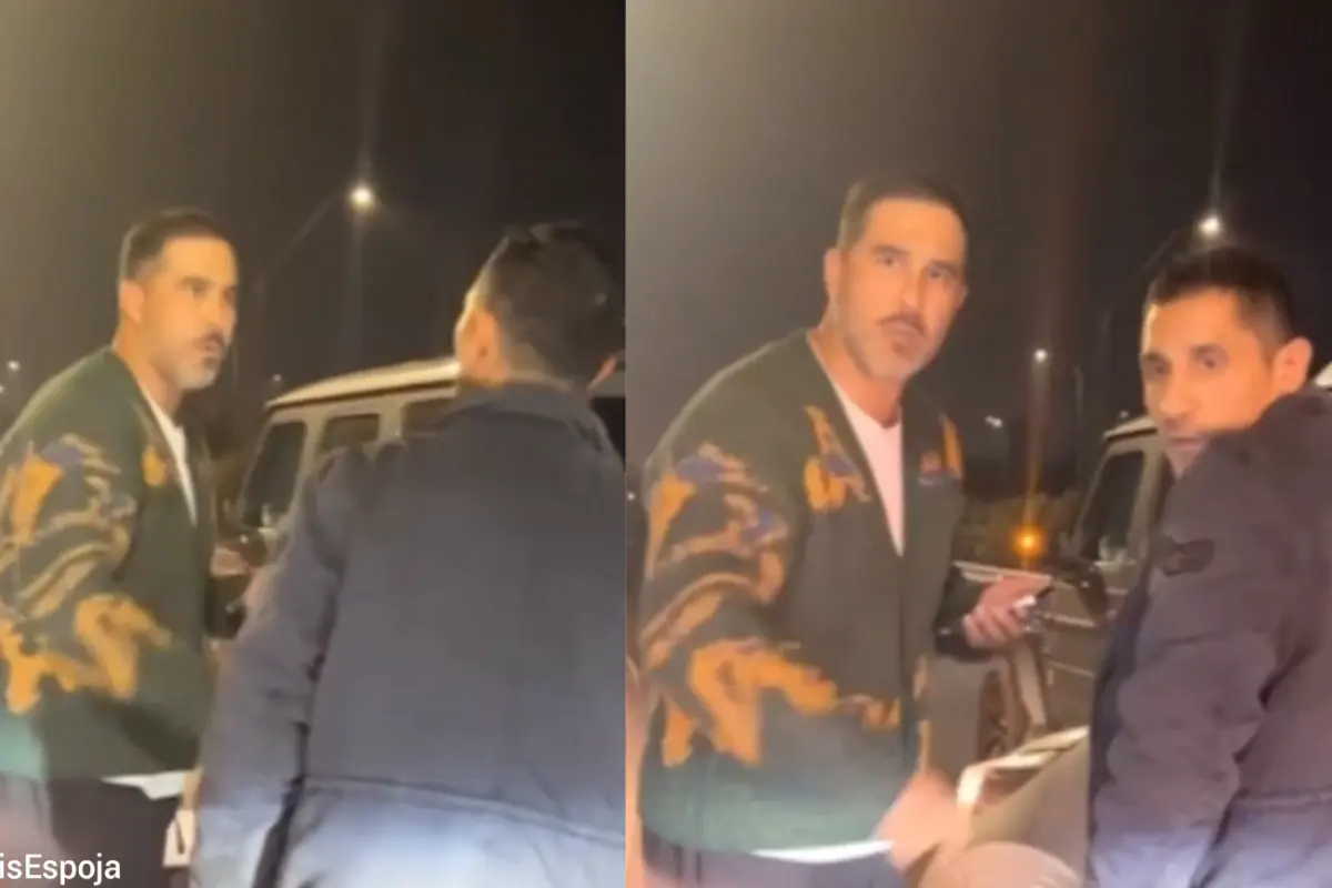 VIDEO| "Oye burro, vas curao": Claudio Bravo encara a conductor que lo chocó ebrio en la Ruta 5