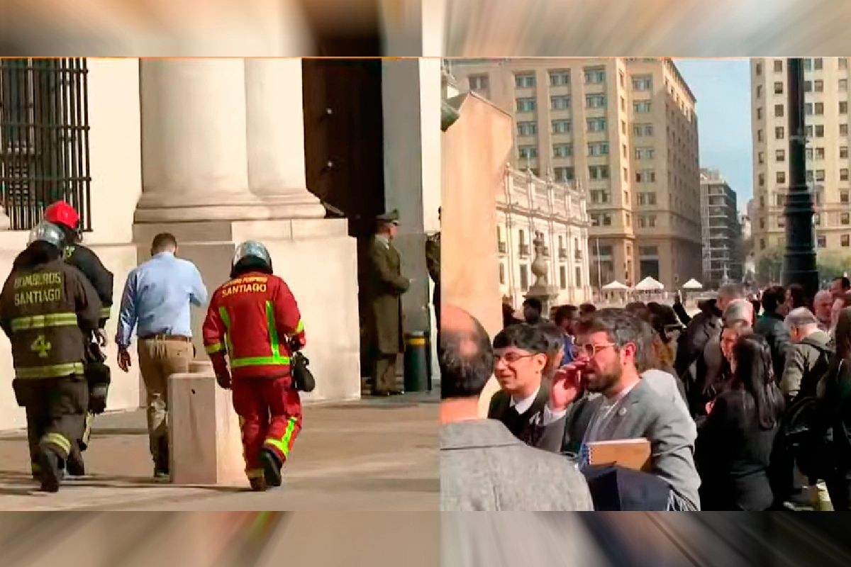 Fuerte olor a gas en centro de Santiago obliga a evacuar Palacio de La Moneda y edificios cercanos