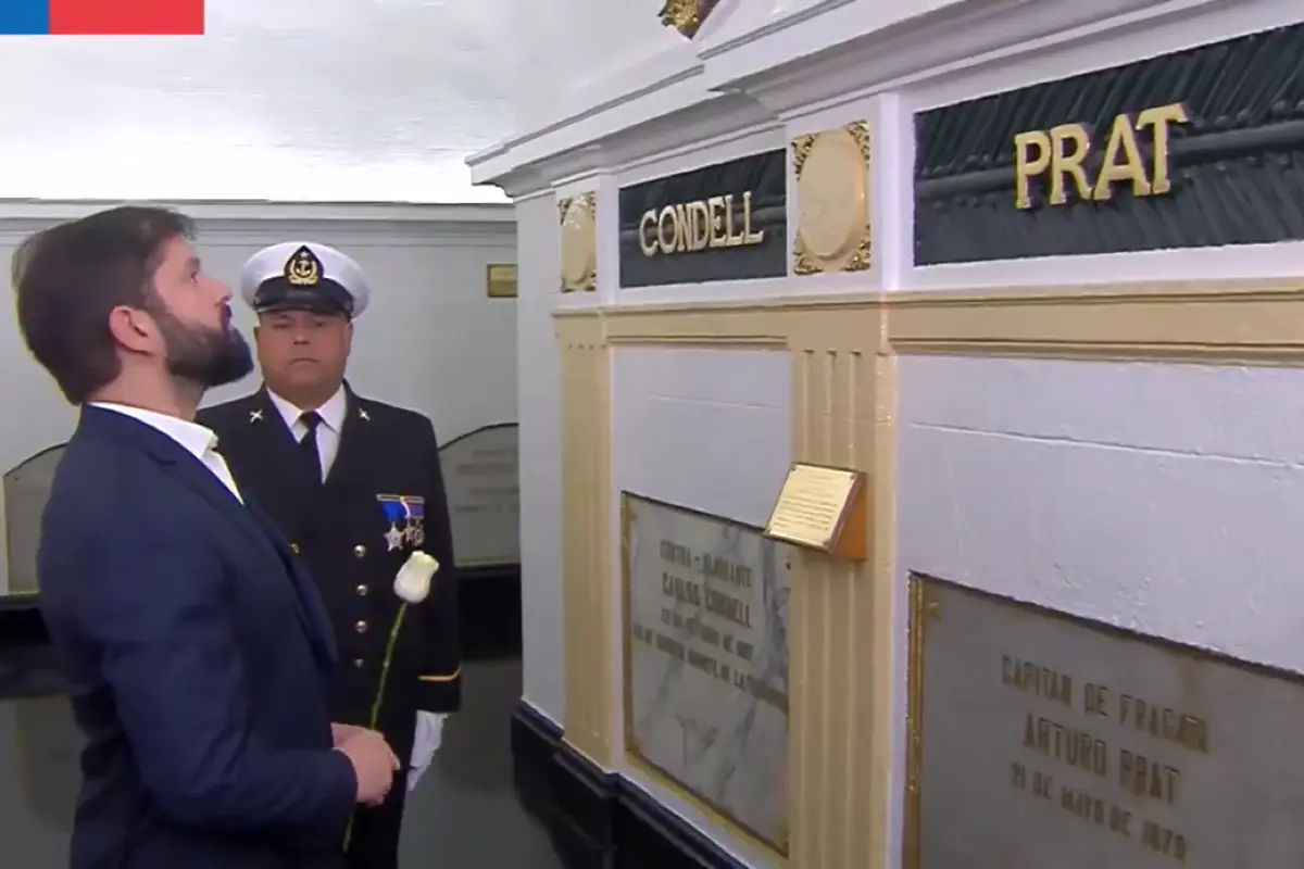 Boric en nueva conmemoración del 21 de mayo: 