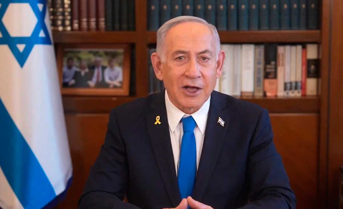 Netanyahu compara lema “Palestina Libre” con genocidio nazi tras reconocer que permitió financiaciamiento a Hamás