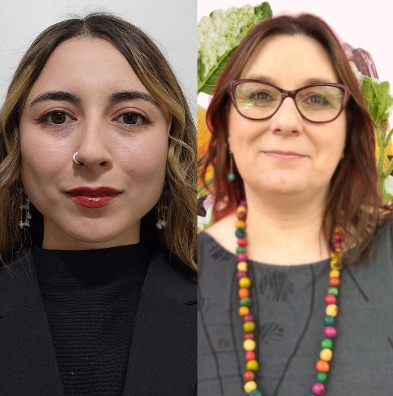 Ingrid Villena y Siomara Molina