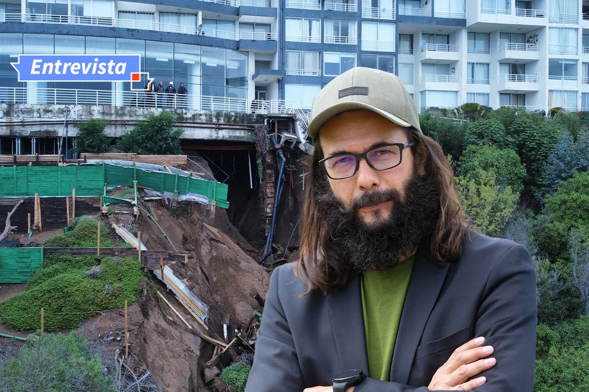 Marcelo Lagos y socavón de Concón en días de lluvia: Condiciones existentes y un terremoto podrían llevar a 