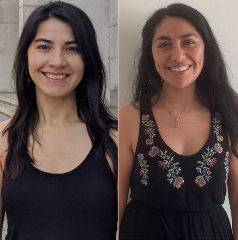 Natalia Gomez y Nicole Hidalgo