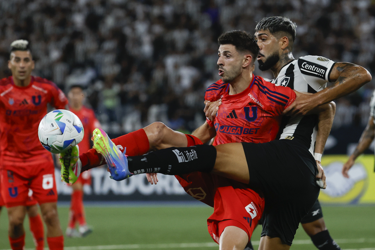 La U no puede ante un defensivo Botafogo, queda eliminada y deberá jugar Copa Sudamericana