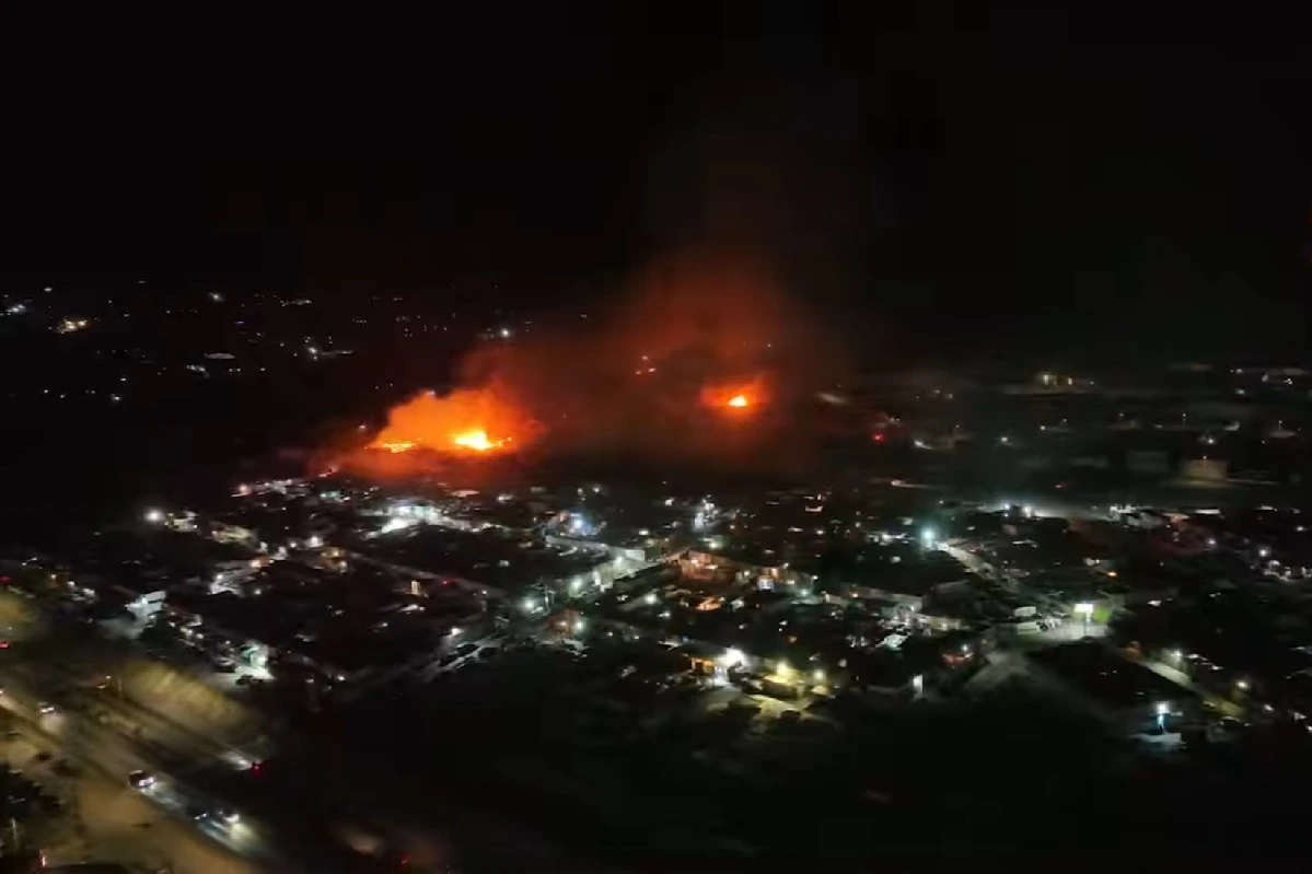 Otro peligro del cerro Chuño: Quemas cubren de humo y ceniza las casas de quienes luchan contra contaminación en Arica