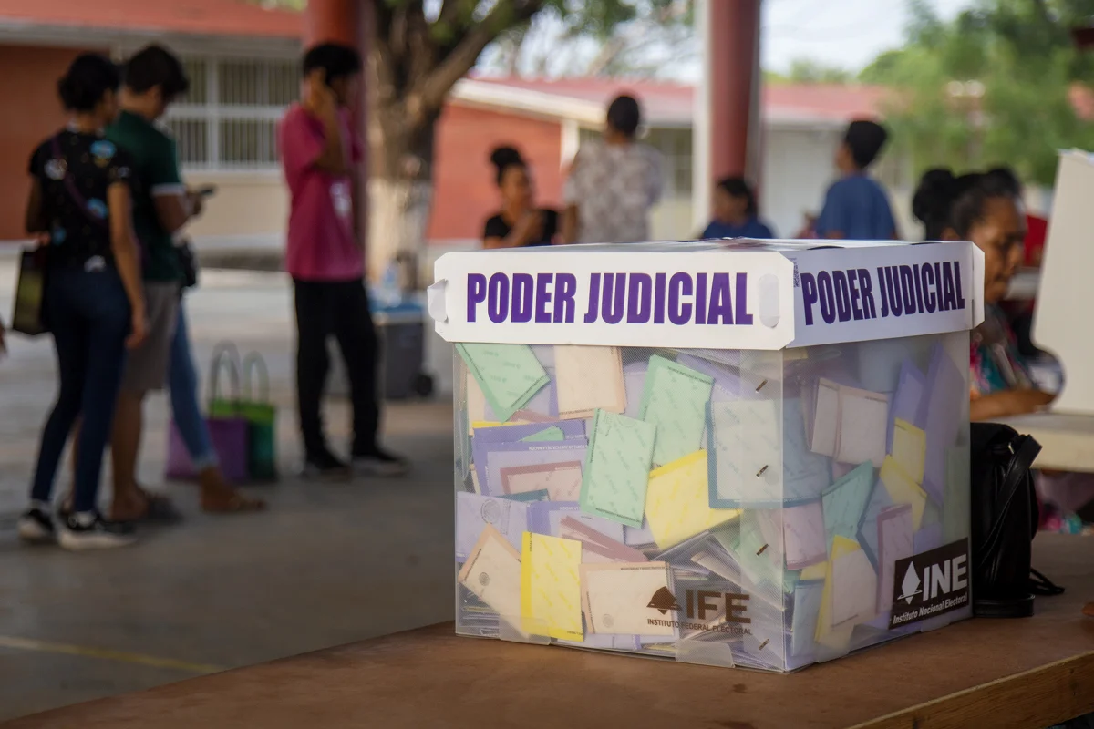 Inédita elección ciudadana del Poder Judicial en México concluye con baja participación y alerta por crimen organizado