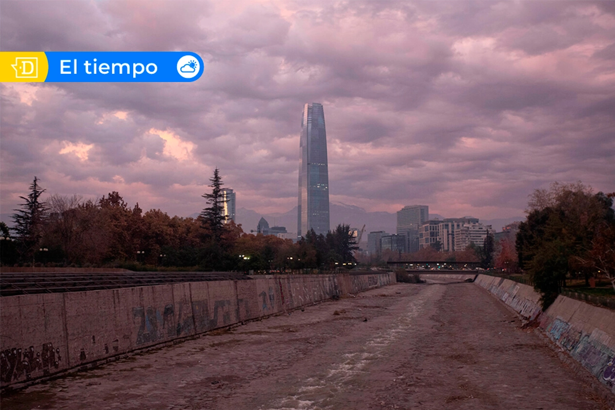 ¿Lloverá en Santiago? Así de frío e invernal estará este martes en la zona central