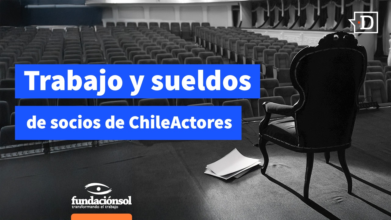 VIDEO| Estudio de Fundación SOL: Sueldos y trabajo de socios de ChileActores, con Recaredo Gálvez