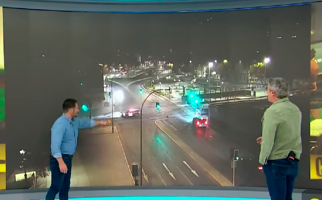VIDEO| Muestran momento exacto del siniestro vial de alta energía en Alameda: Delincuentes provocan 2 fallecidos