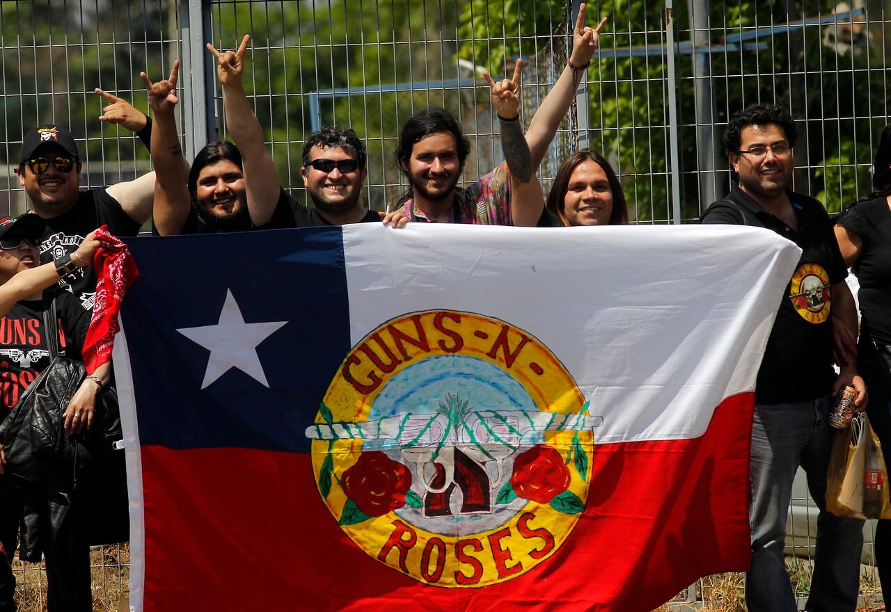 Las pistolas y las rosas regresan al Estadio Nacional: Guns N’ Roses confirma show en Chile