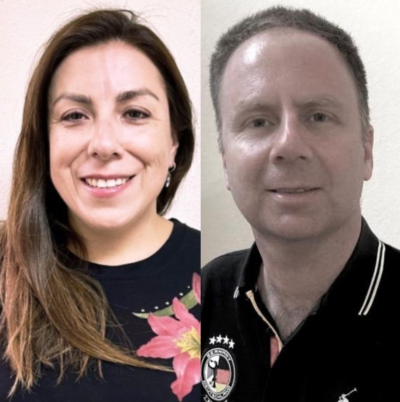 Claudia Chávez y Juan Pablo Benavente