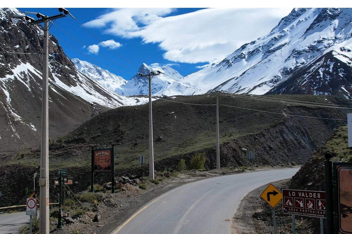 Cuatro glaciares inestables en el Cajón del Maipo amenazan poblados turísticos como Lo Valdés o Baños Morales