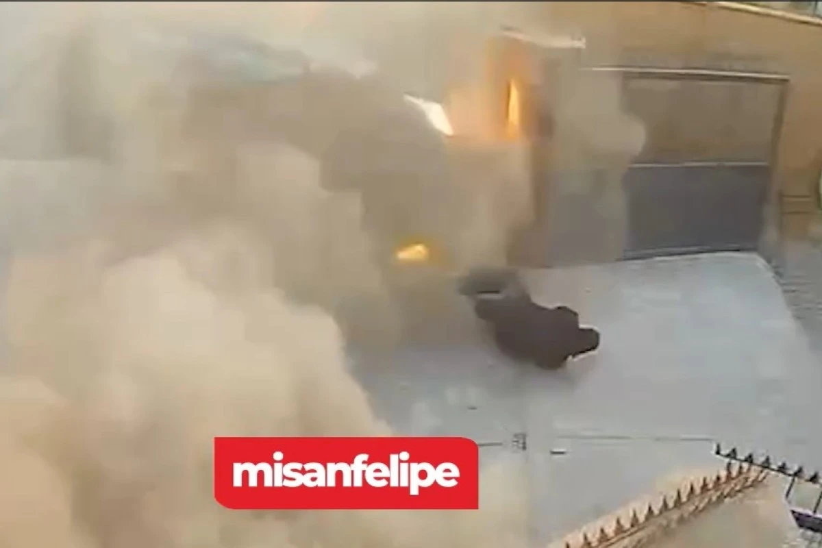 VIDEO| Hombre se salva de milagro de ser embestido por "auto volador" en medio de grave accidente