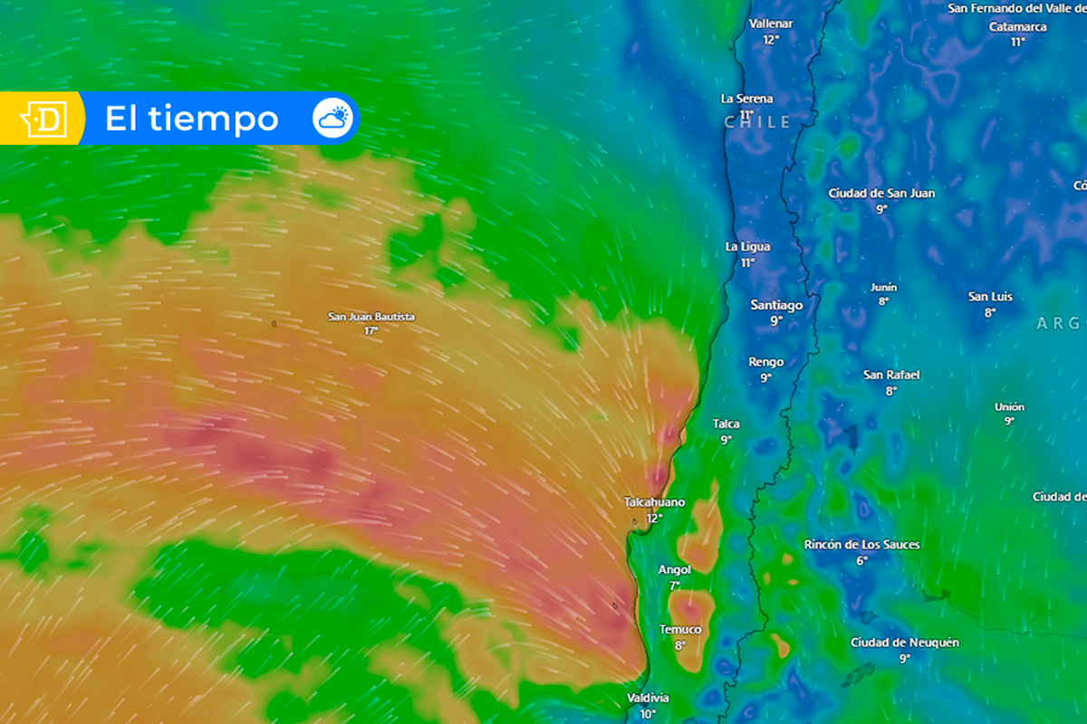 VIDEO| Iván Torres confirma intensidad de lluvia y viento que habrá en Santiago: "Se viene un tren de sistemas frontales"