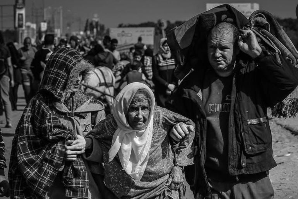 Fotógrafo palestino Belal Khaled: 