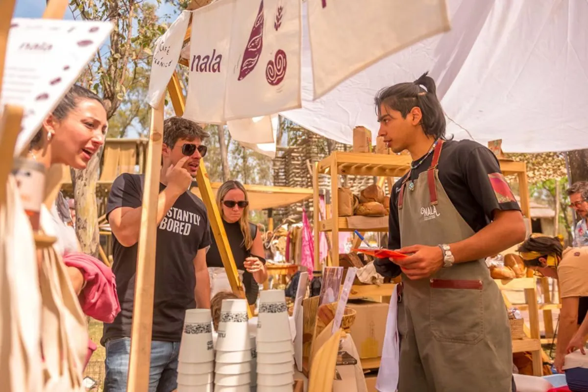 El patio gastronómico de Bioferia tendrá opciones vegetarianas, veganas y sin TACC.