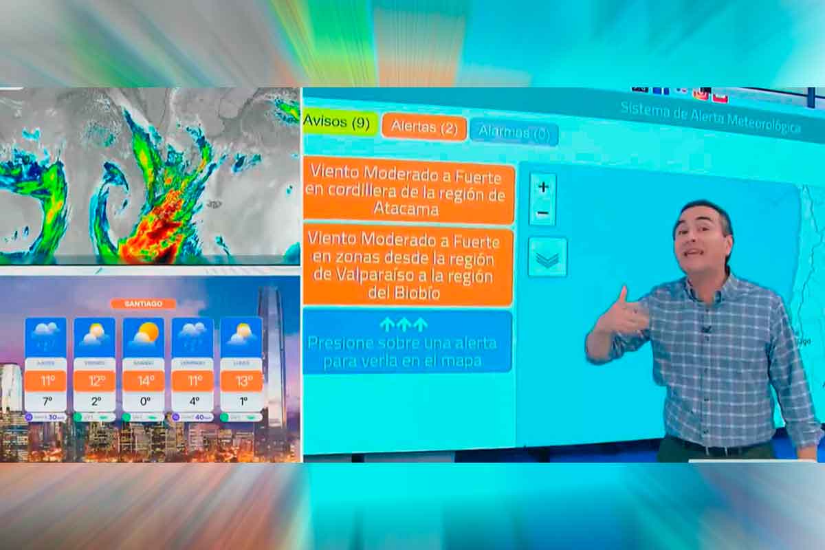 VIDEO| Alejandro Sepúlveda sobre temporal en Chile: “Me preocupa más el viento que la lluvia”