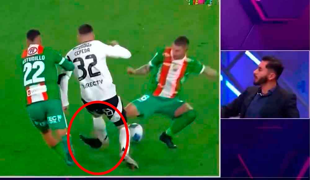 VIDEO| Johnny Herrera lanza carcajada y garabatos tras violenta falta de jugador de Colo Colo que no fue expulsado