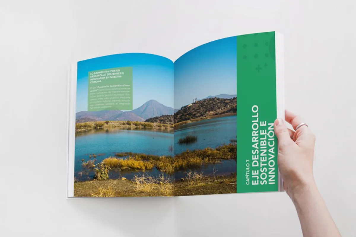 Cuenta Pública 2023 de la Municipalidad de Lo Barnechea, un libro de 430 páginas que recopila los principales hitos del año.