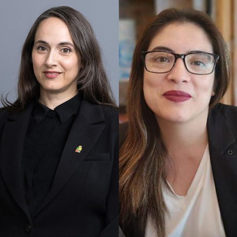 Hillary Hiner y Daniela López
