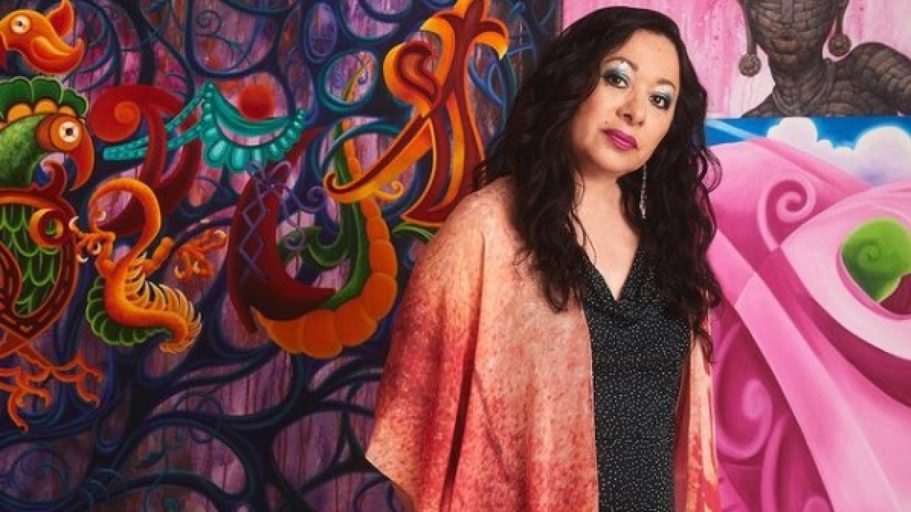 Lady Pink: La grafitera nacida en USA y de origen ecuatoriano que presenta mural en Nueva York