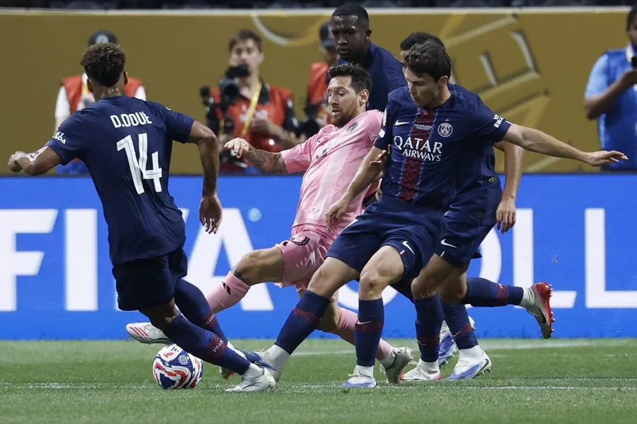 PSG goleó al Inter de Miami de Lionel Messi y lo elimina del Mundial de Clubes al que llegó como invitado