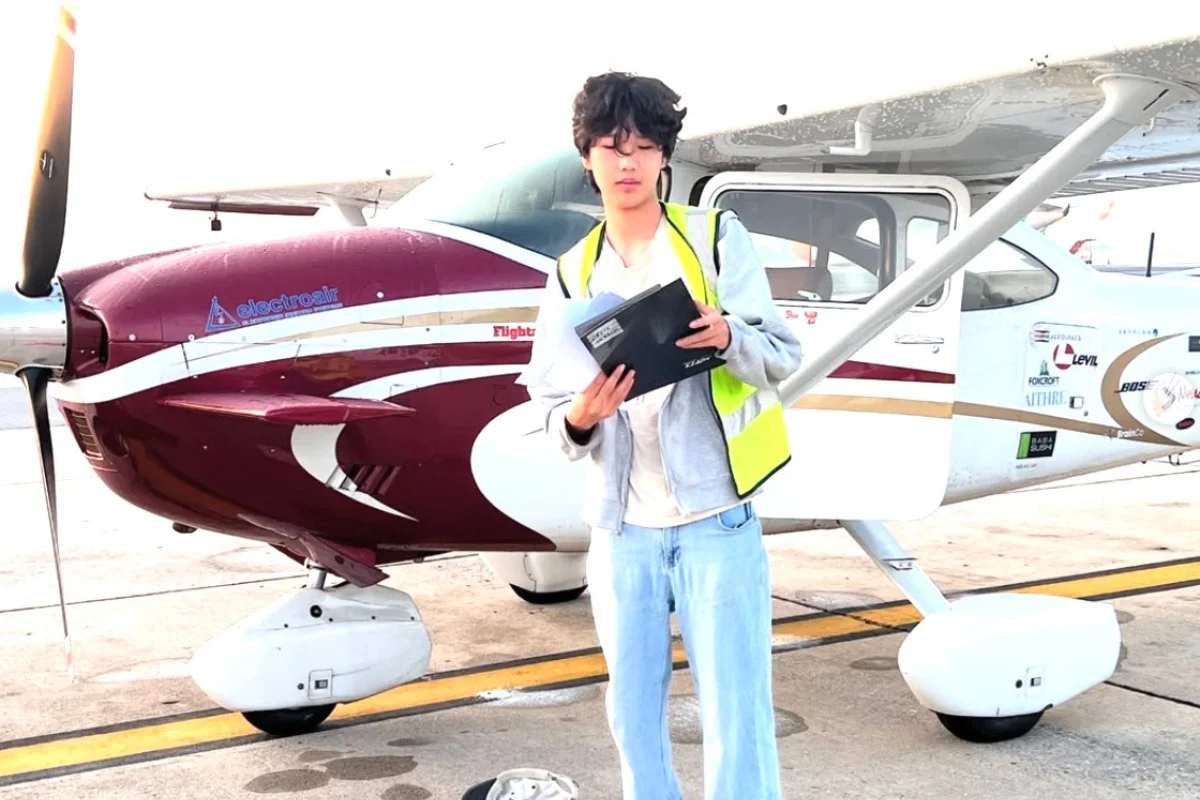 Ethan Guo, el piloto e influencer que busca volar sobre los siete continentes queda con arraigo tras hacerlo en Antártica Chilena