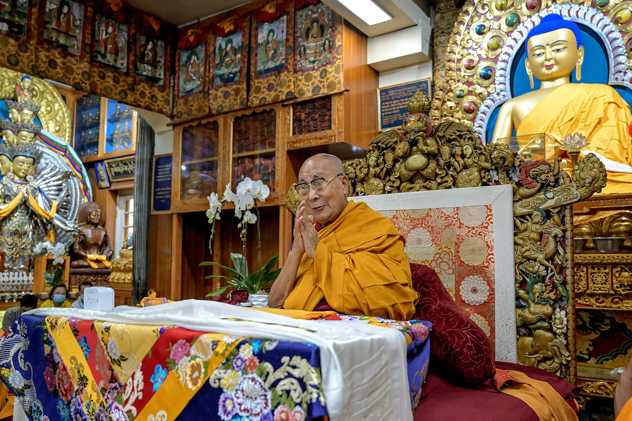 Tensión diplomática por el dalái lama: embajador chino afirma que India no tiene voz en la sucesión del líder espiritual