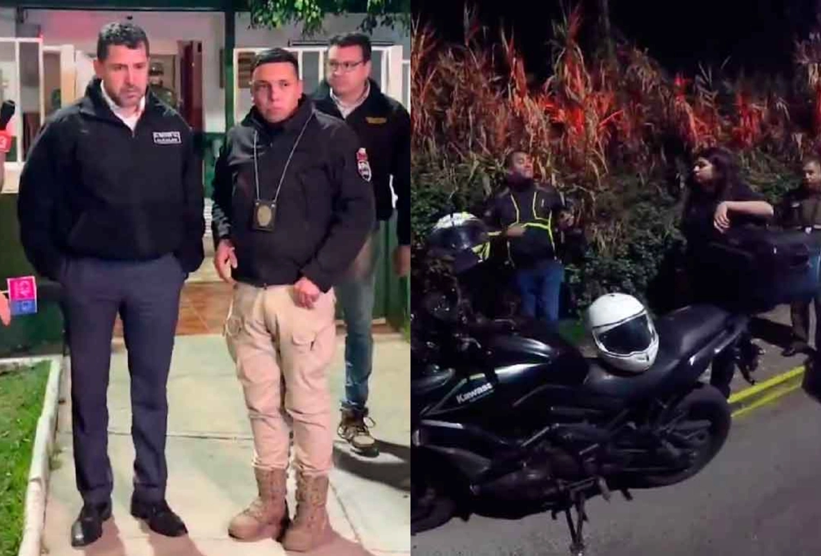 VIDEO| Inspector detenido por incidente con motorista de Carabineros: “Es mi cumpleaños. Dejé todo para servir”