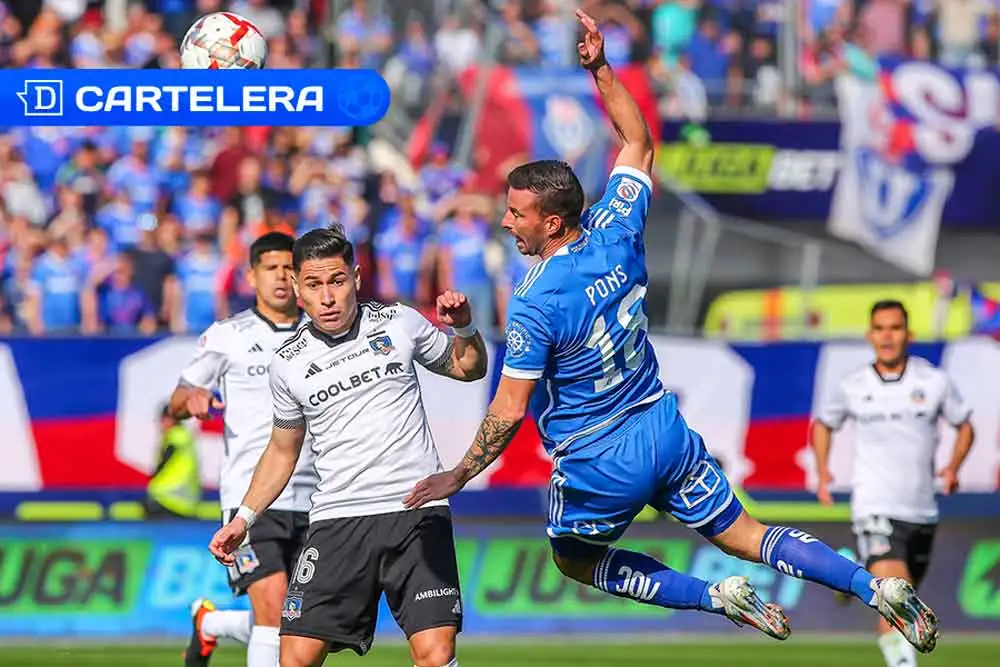 Cartelera de Fútbol por TV: Superclásico Universidad de Chile vs Colo Colo y debuta La Rojita Femenina en Copa América