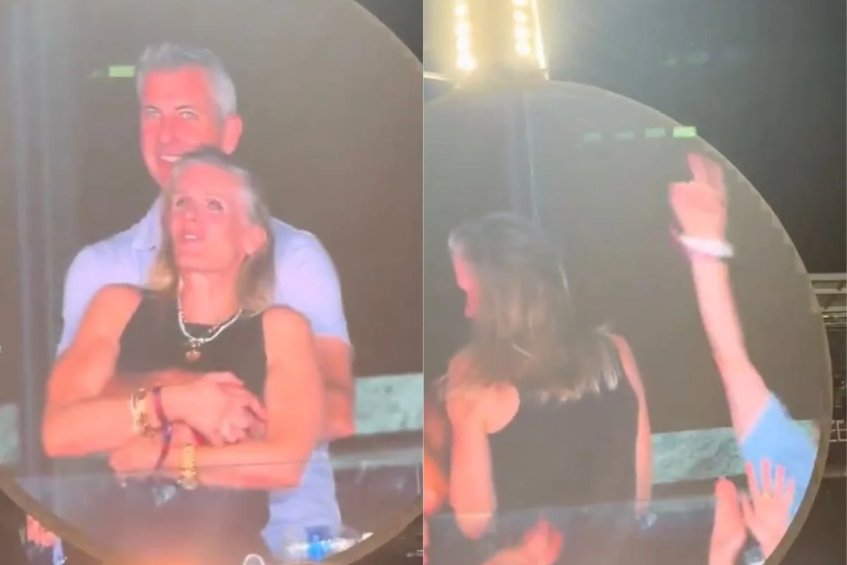 VIDEO| La vergonzosa reacción de un CEO y su amante al ser expuestos por Coldplay en kisscam