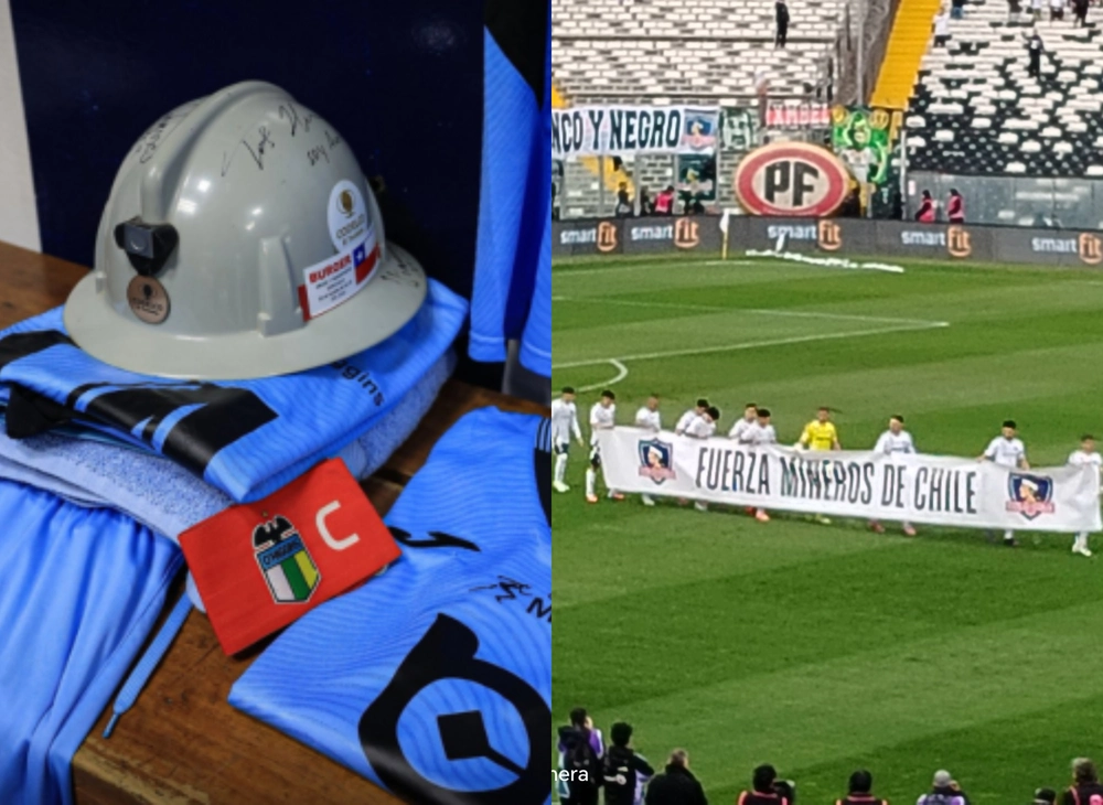 VIDEO| O’Higgins y Colo Colo muestran el homenaje del fútbol chileno a mineros tras tragedia de El Teniente