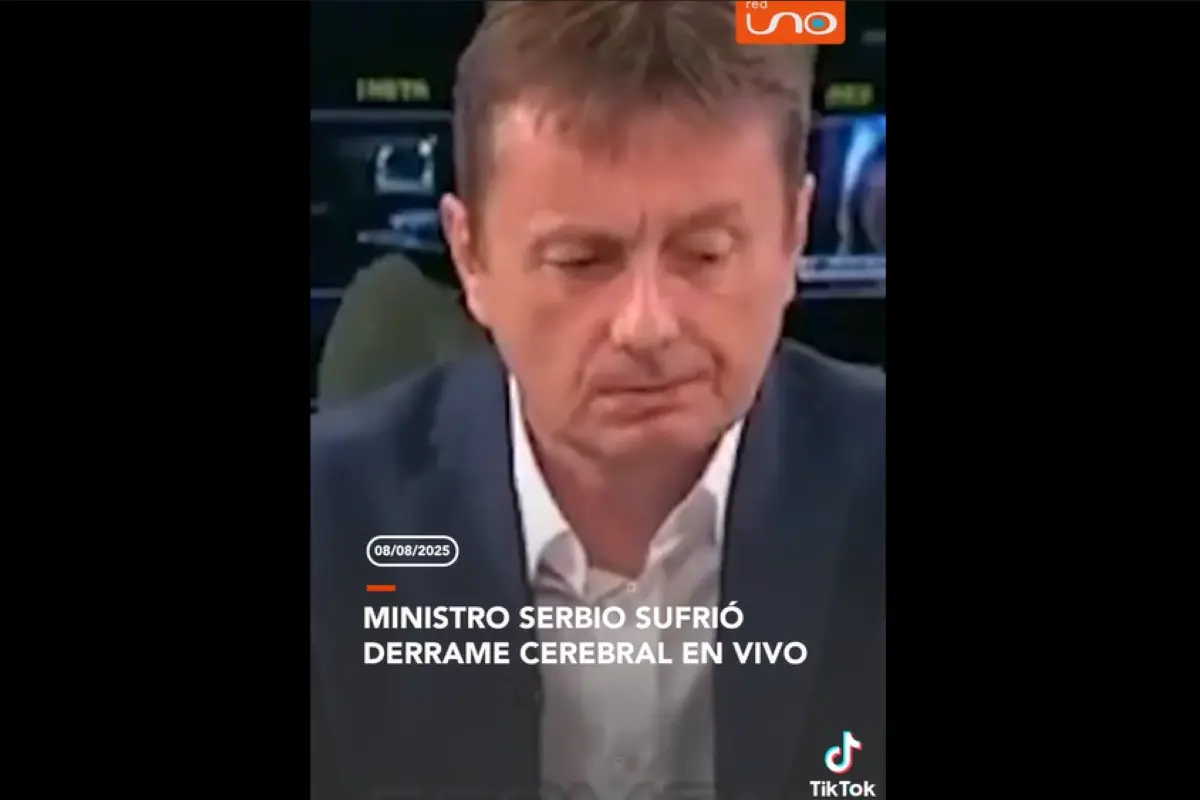 VIDEO| En medio de entrevista en TV ministro serbio sufre ACV: Imágenes se viralizaron rápidamente